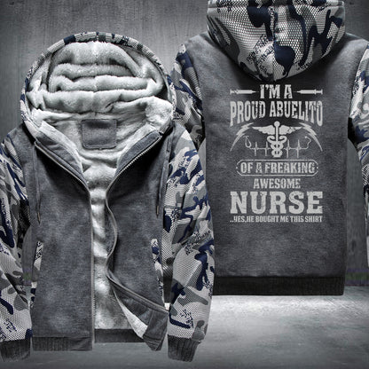 Proud Nurse Fleece Jacket