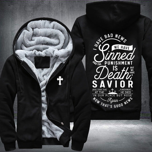 Punishment is death Fleece Jacket