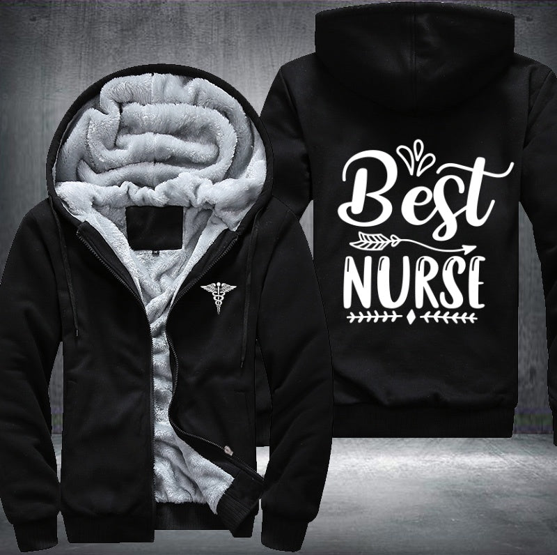 Best Nurse Fleece Jacket