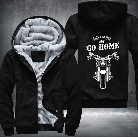 Go hard or go home Fleece Jacket