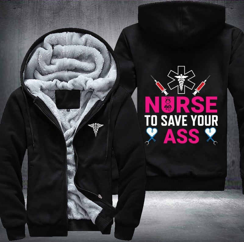 Nurse Save Fleece Jacket