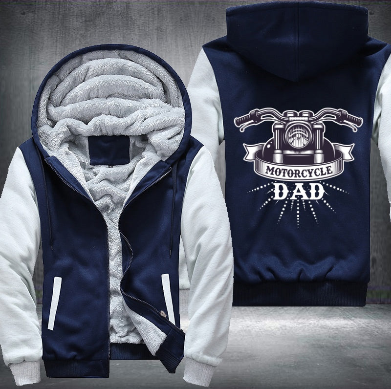 Motorcycle Dad Fleece Jacket
