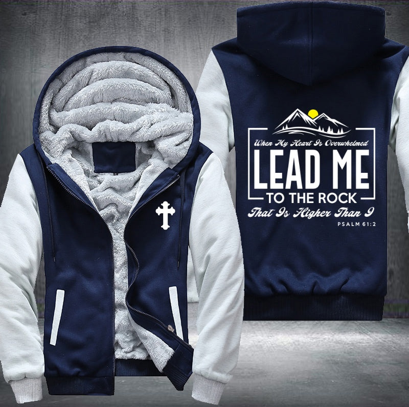 Lead me to the rock Fleece Jacket