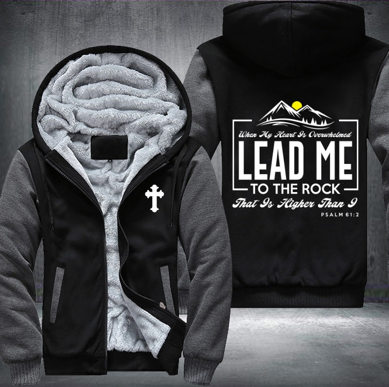 Lead me to the rock Fleece Jacket