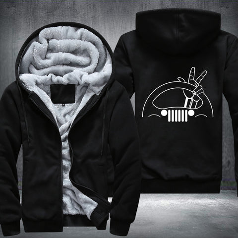 Jeep sales fleece hoodie