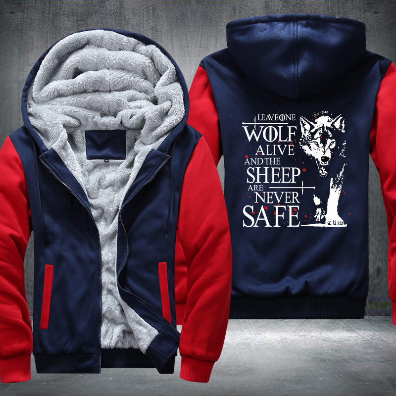 Red and blue wolf hoodie online