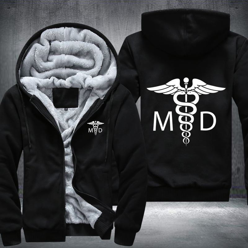 Medical Doctor MD Fleece  Jacket