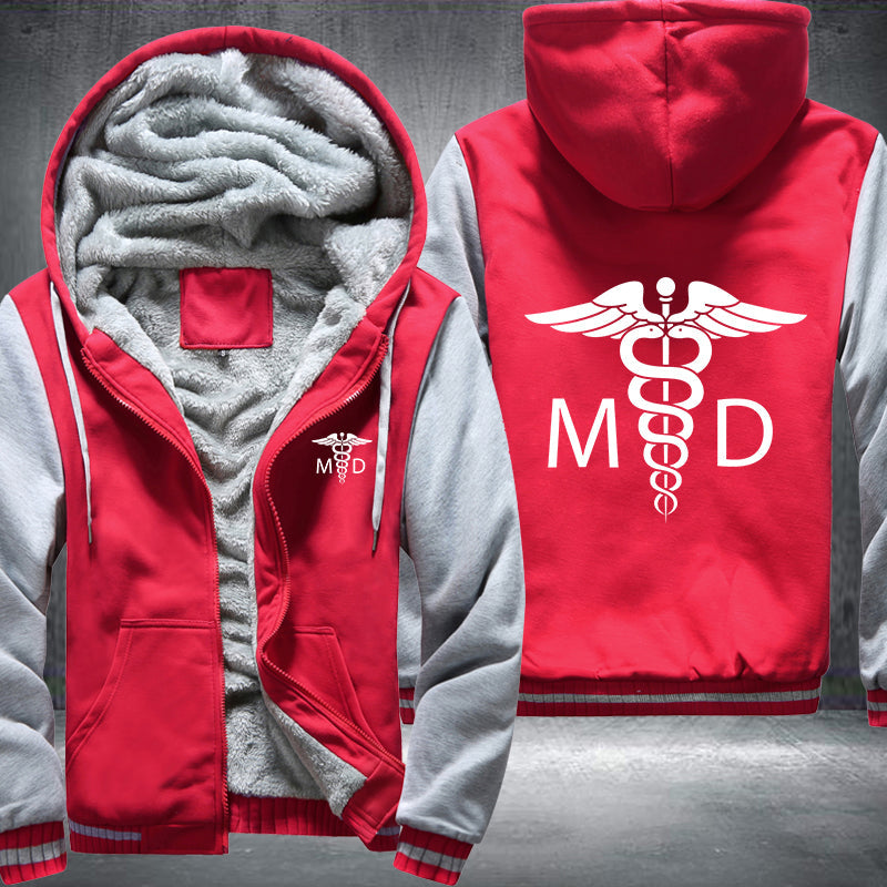 Medical Doctor MD Fleece  Jacket