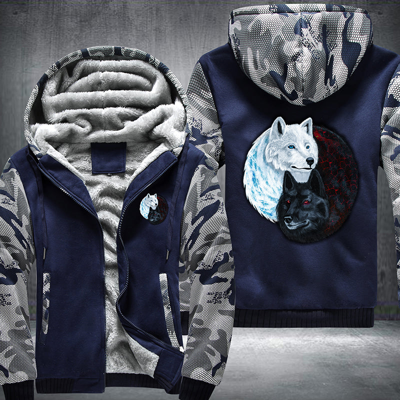 Wolf yin yang hoodie sale