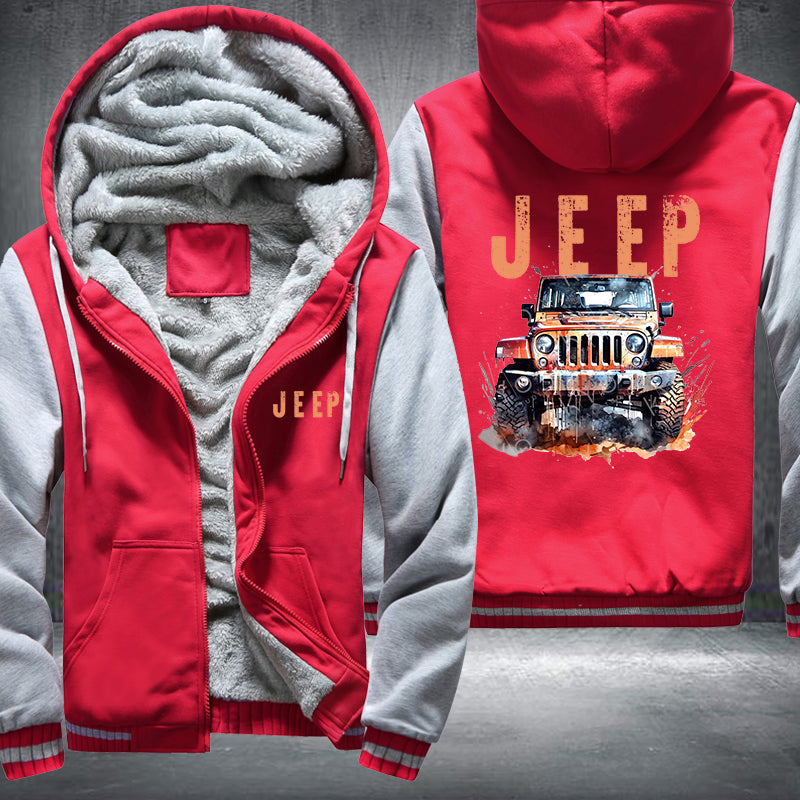 Jeep fleece shop jacket