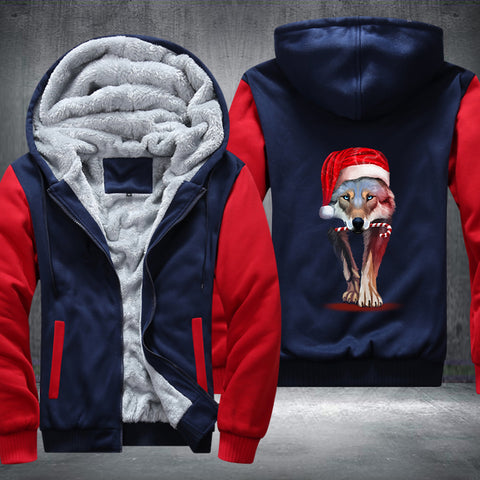 christmas fleece jacket