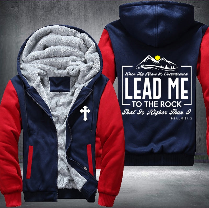 Lead me to the rock Fleece Jacket